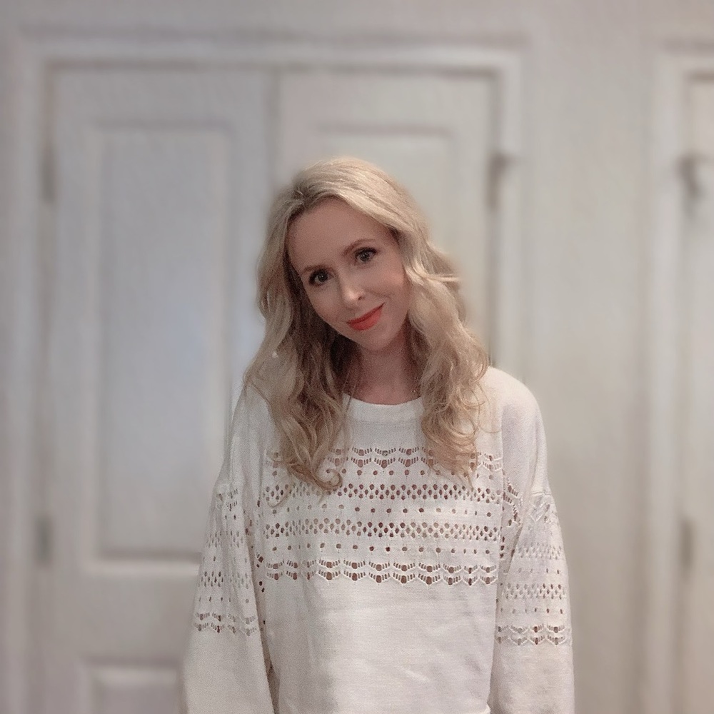 Urban outfitters crop top puff sleeve sweater - Picture 6 of 6